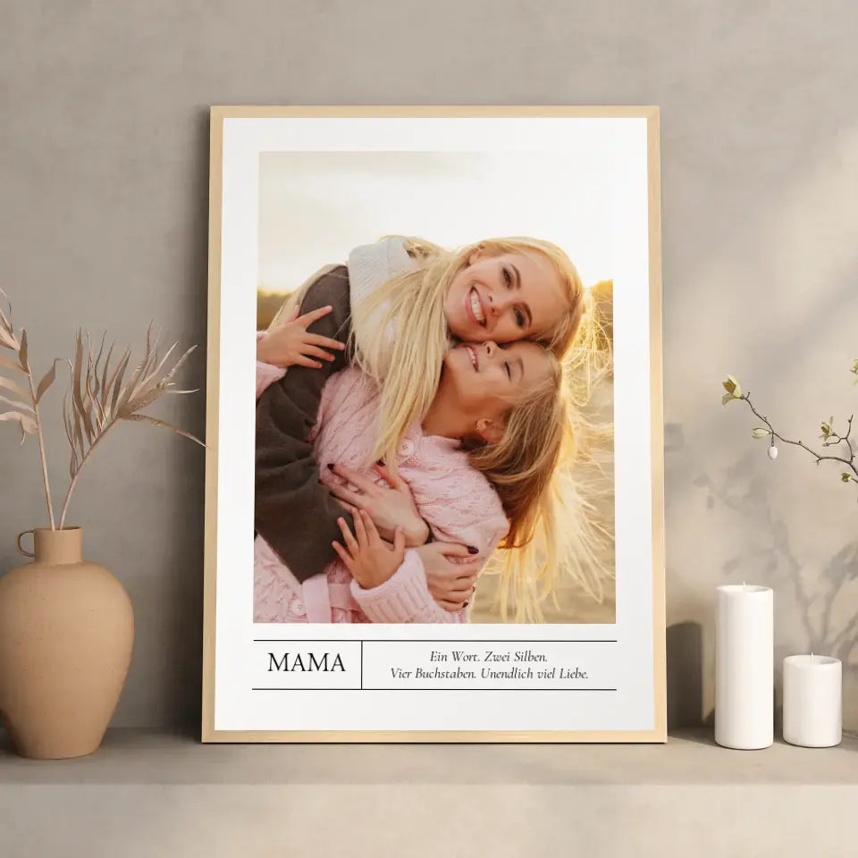 Mama Bild Definition Poster