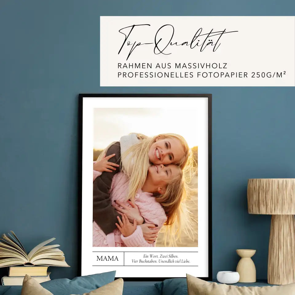 Mama Bild Definition Poster