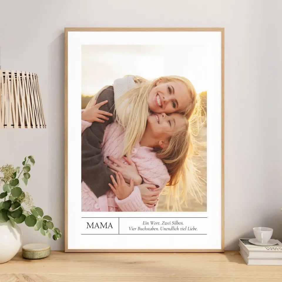Mama Bild Definition Poster