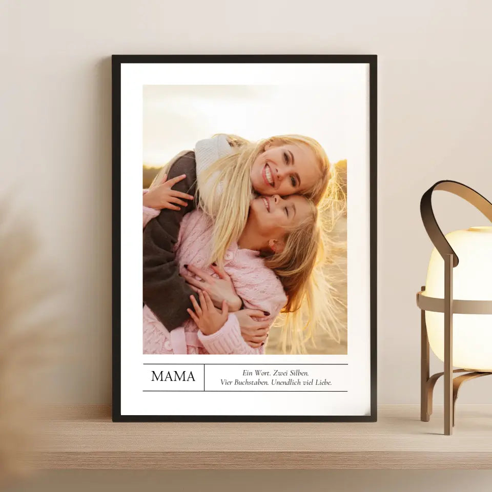 Mama Bild Definition Poster