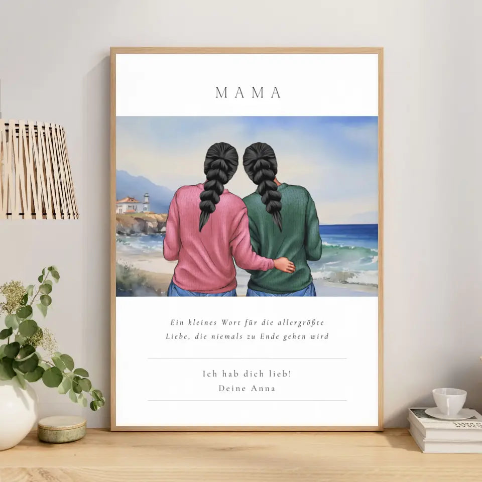 Mama und Tochter - test