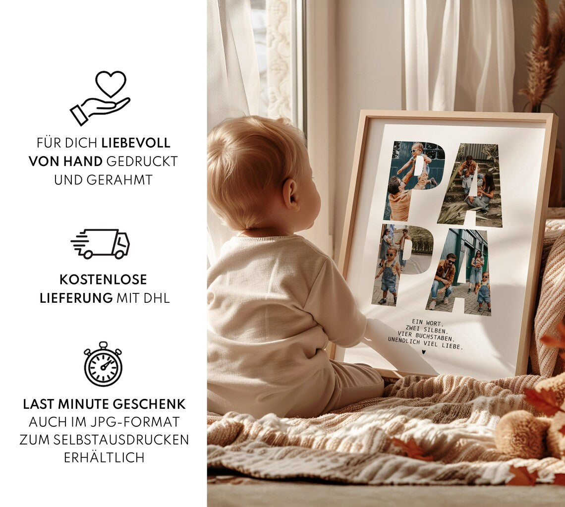 Geschenk für Papa, Mann oder Ehemann zum Vatertag, Geburtstag, Weihnachten