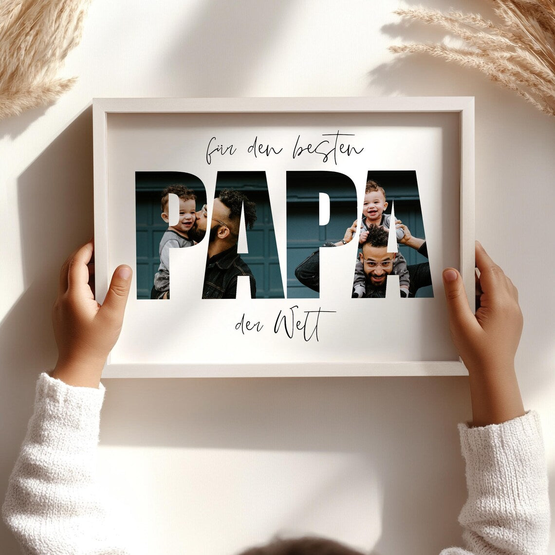 Vatertagsgeschenk Papa Bilderrahmen Vatertag, Geburtstag