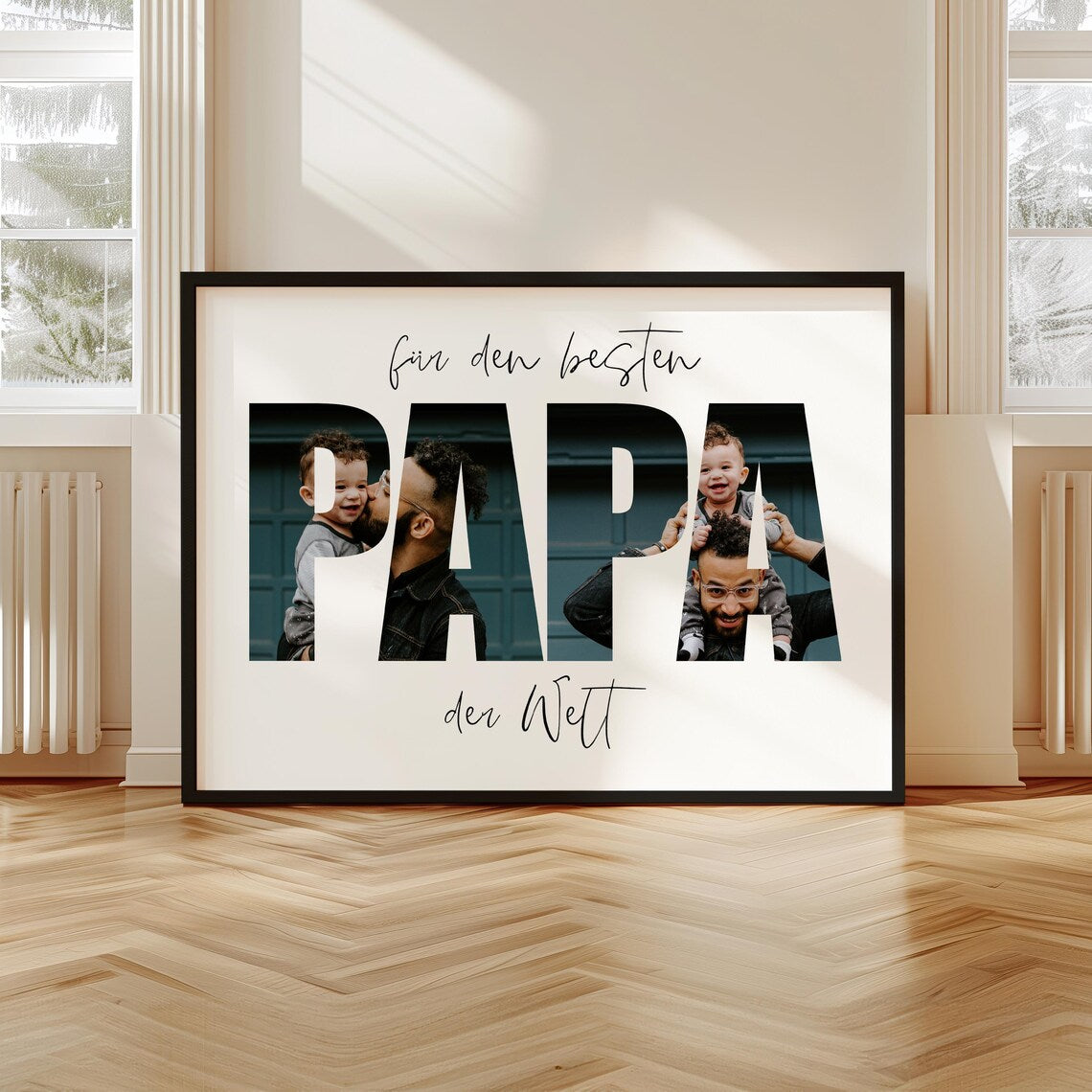 Vatertagsgeschenk Papa Bilderrahmen Vatertag, Geburtstag