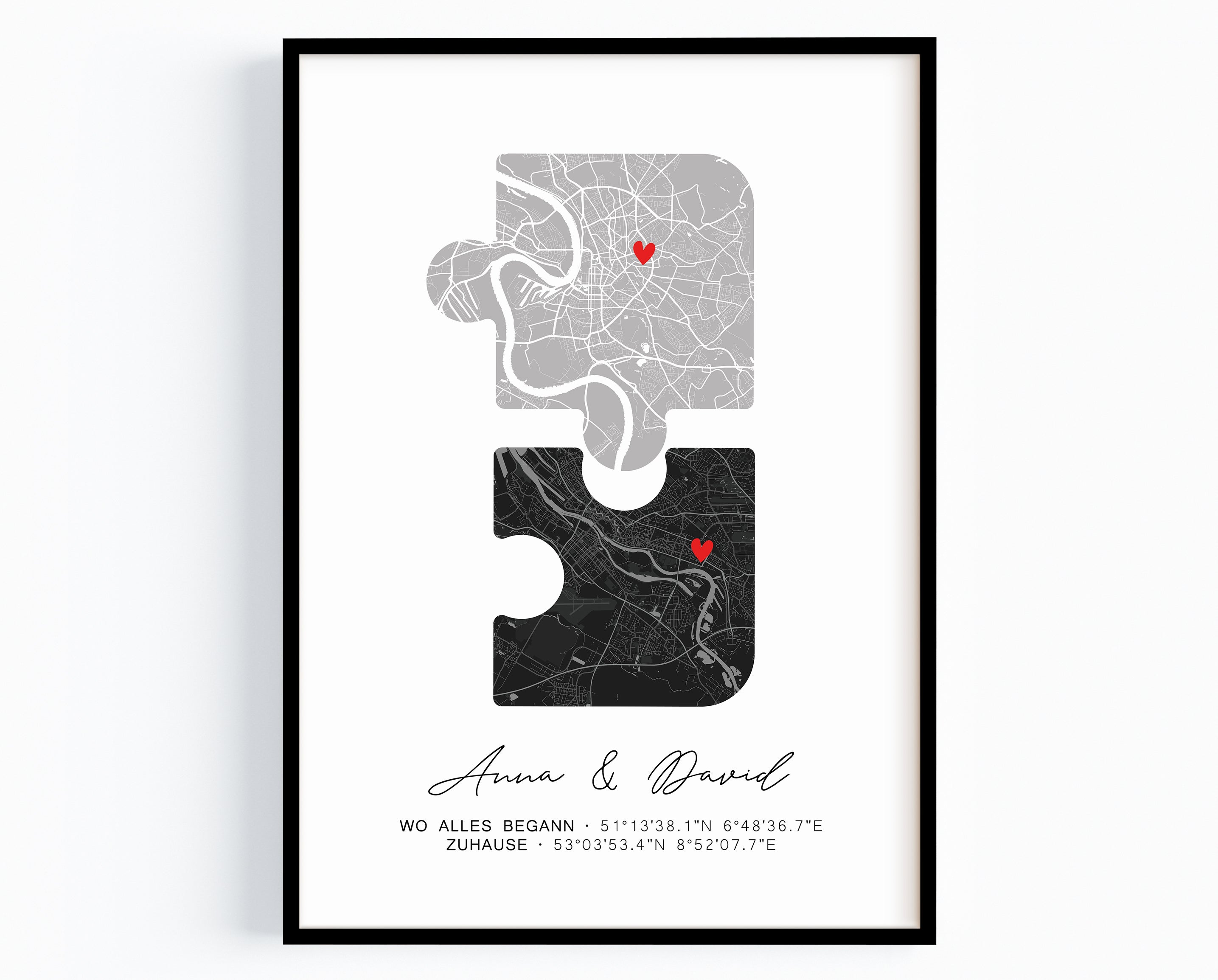 Wo alles begann Poster Geschenk für ihn