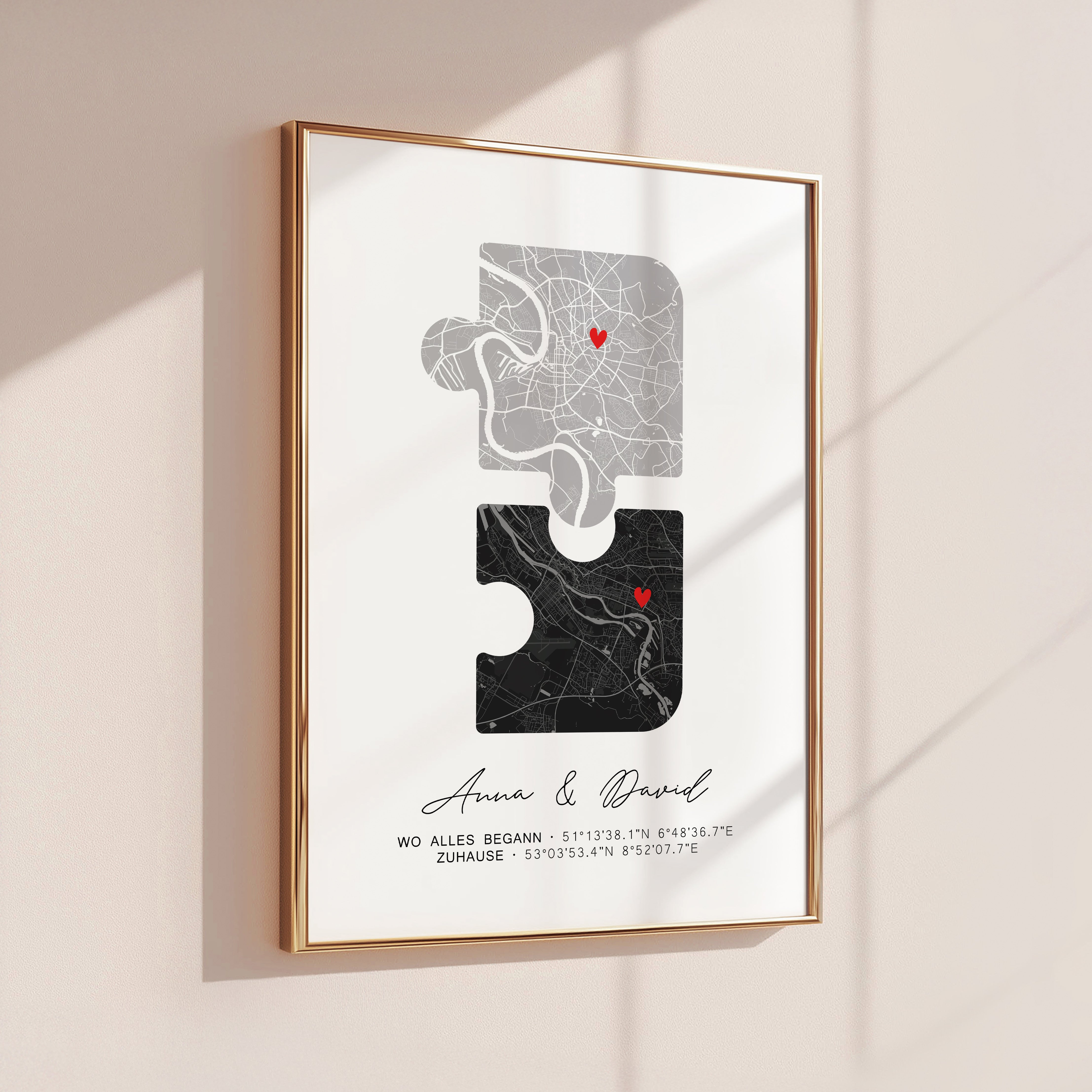 Wo alles begann Poster Geschenk für ihn