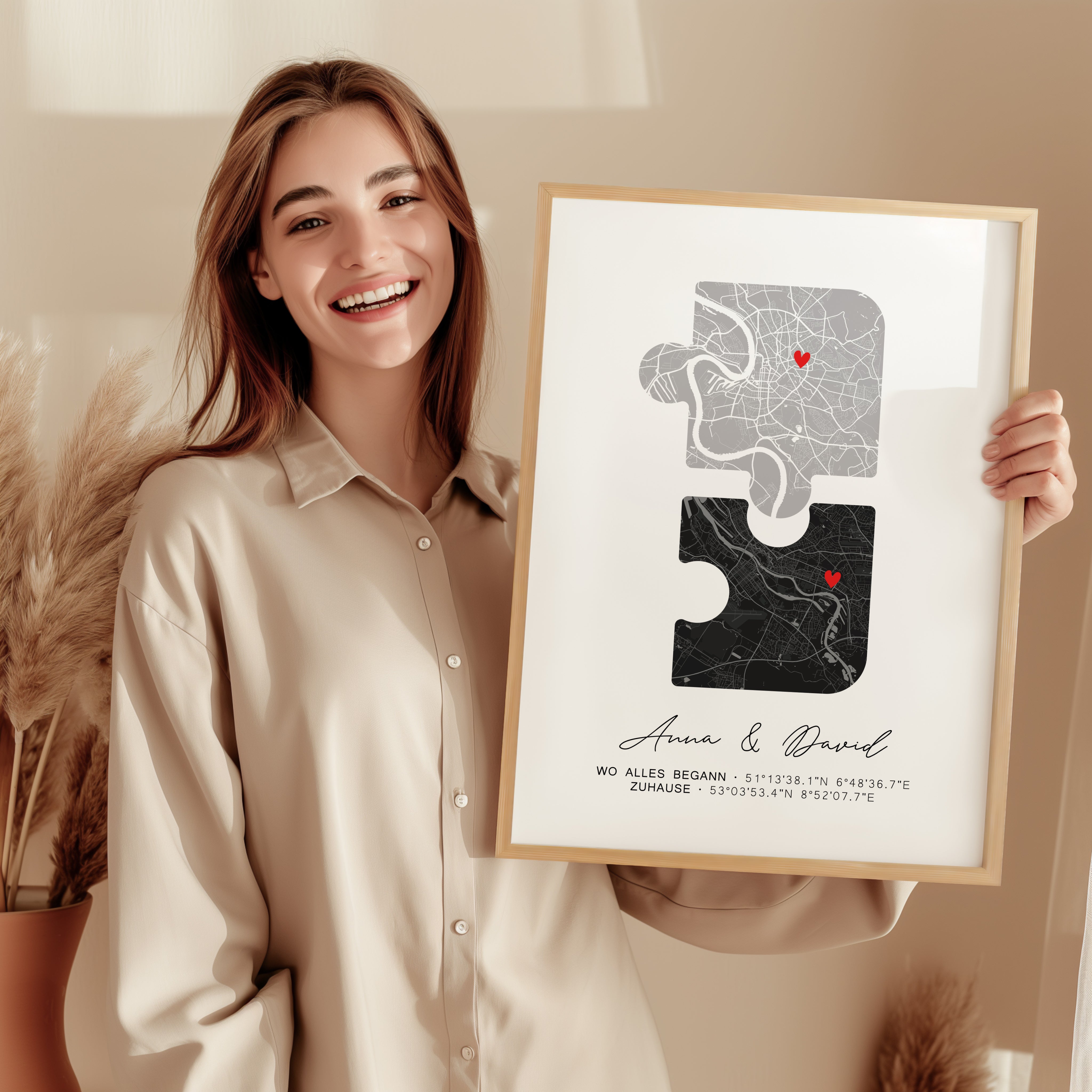 Wo alles begann Poster Geschenk für ihn