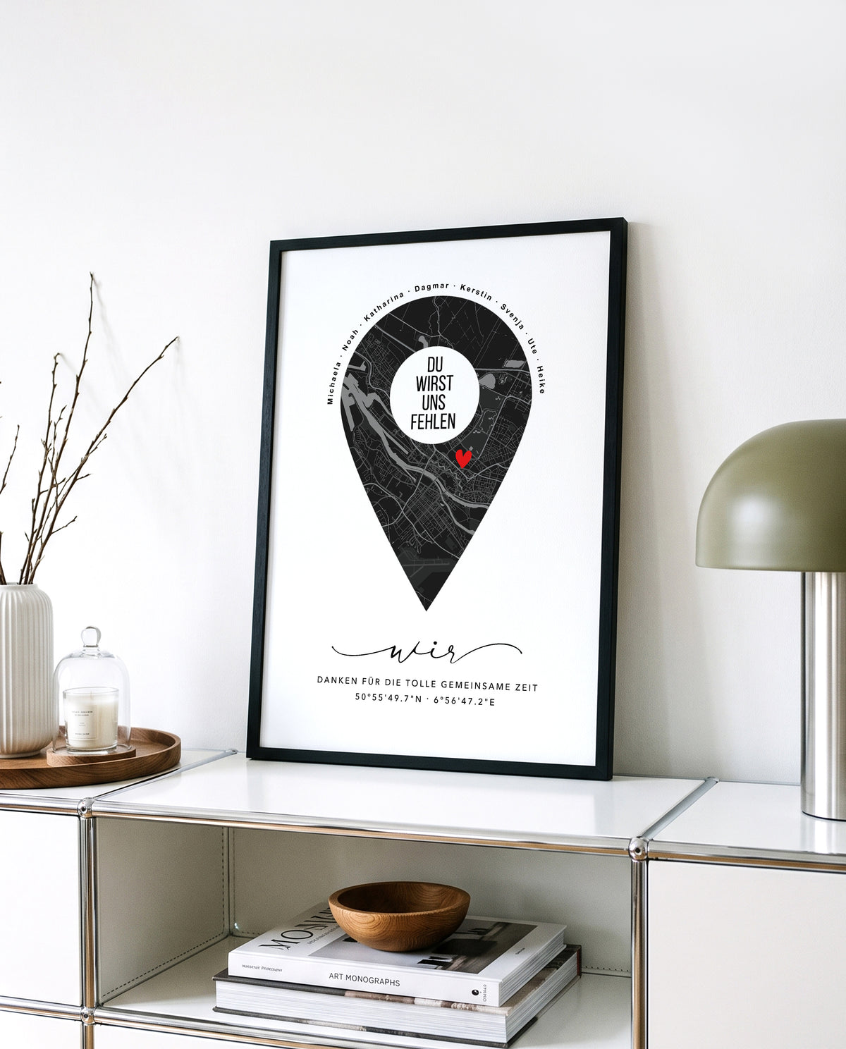 Geschenk zum Abschied Kollegin – Ruhestand, Jobwechsel, Danke