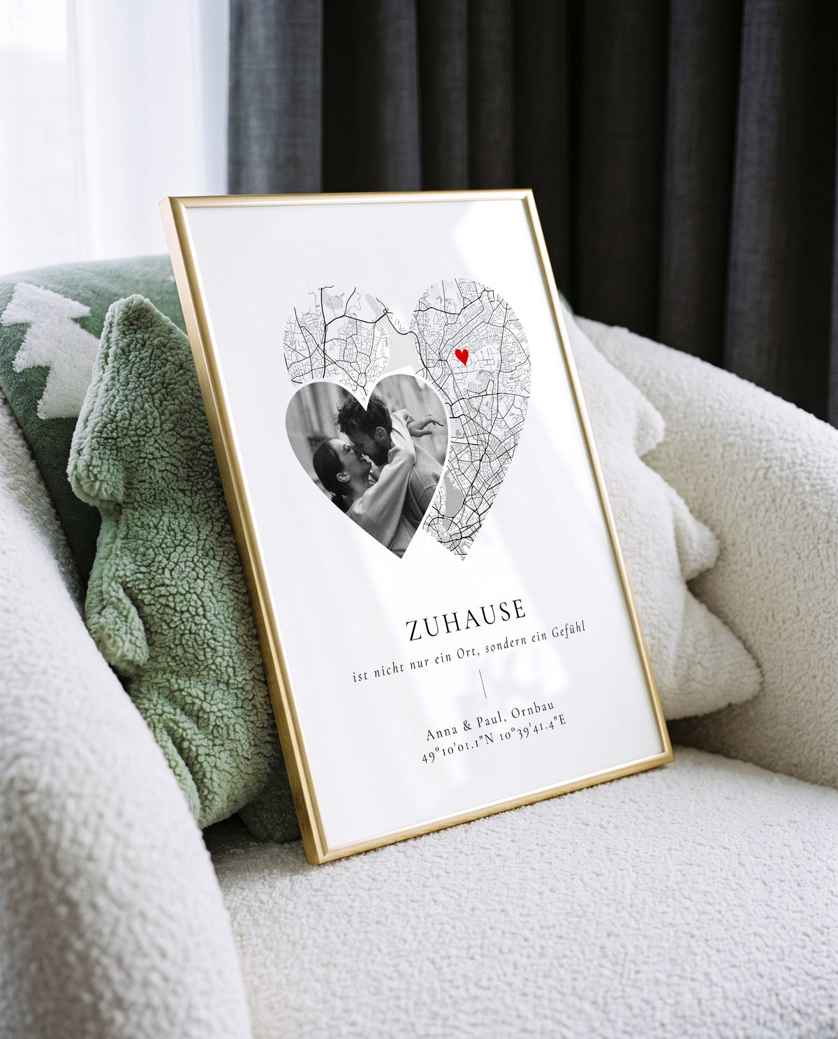 Jahrestag geschenk für ihn | Zuhause Poster Geschenk für Partner