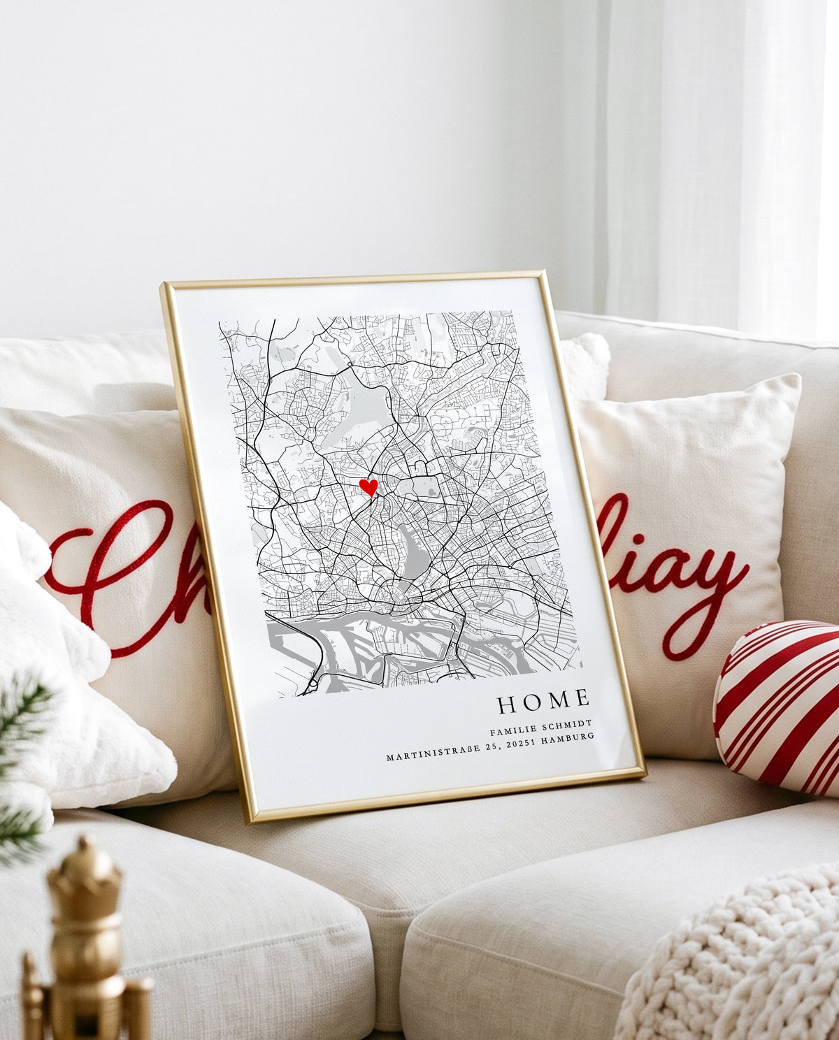 Home Poster Einzugsgeschenk Haus