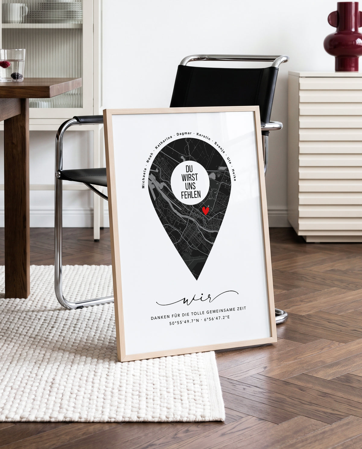 Geschenk zum Abschied Kollegin – Ruhestand, Jobwechsel, Danke