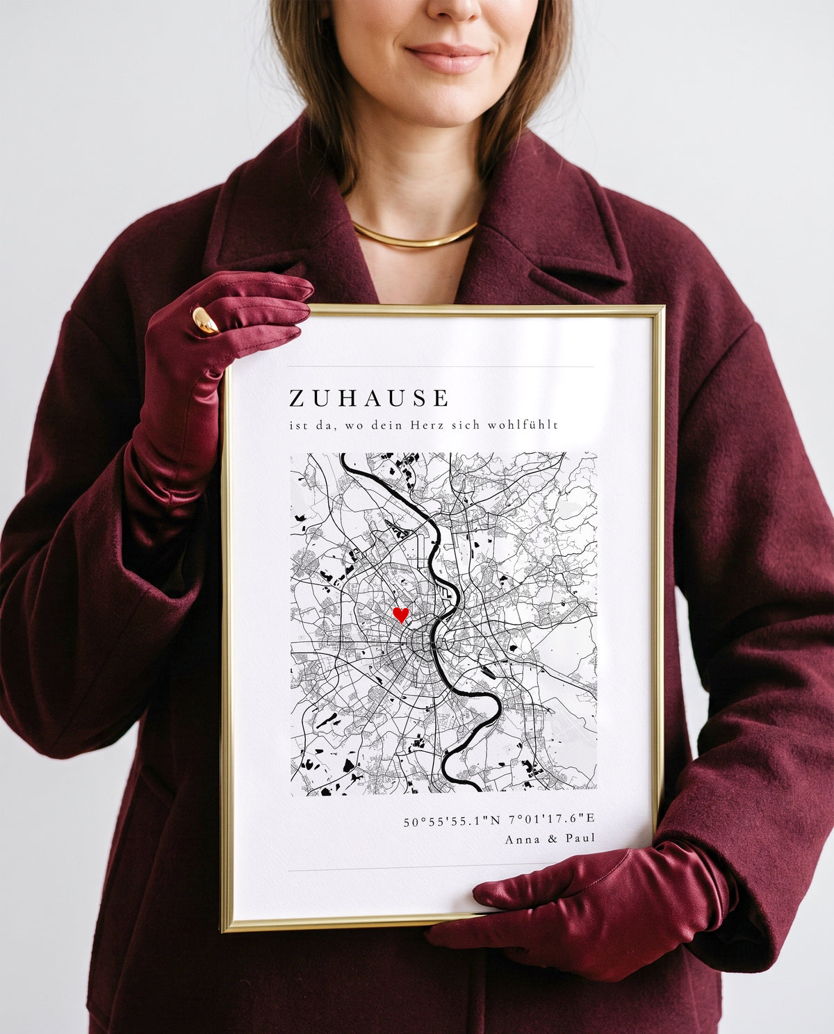 Zuhause Poster zur Hochzeit