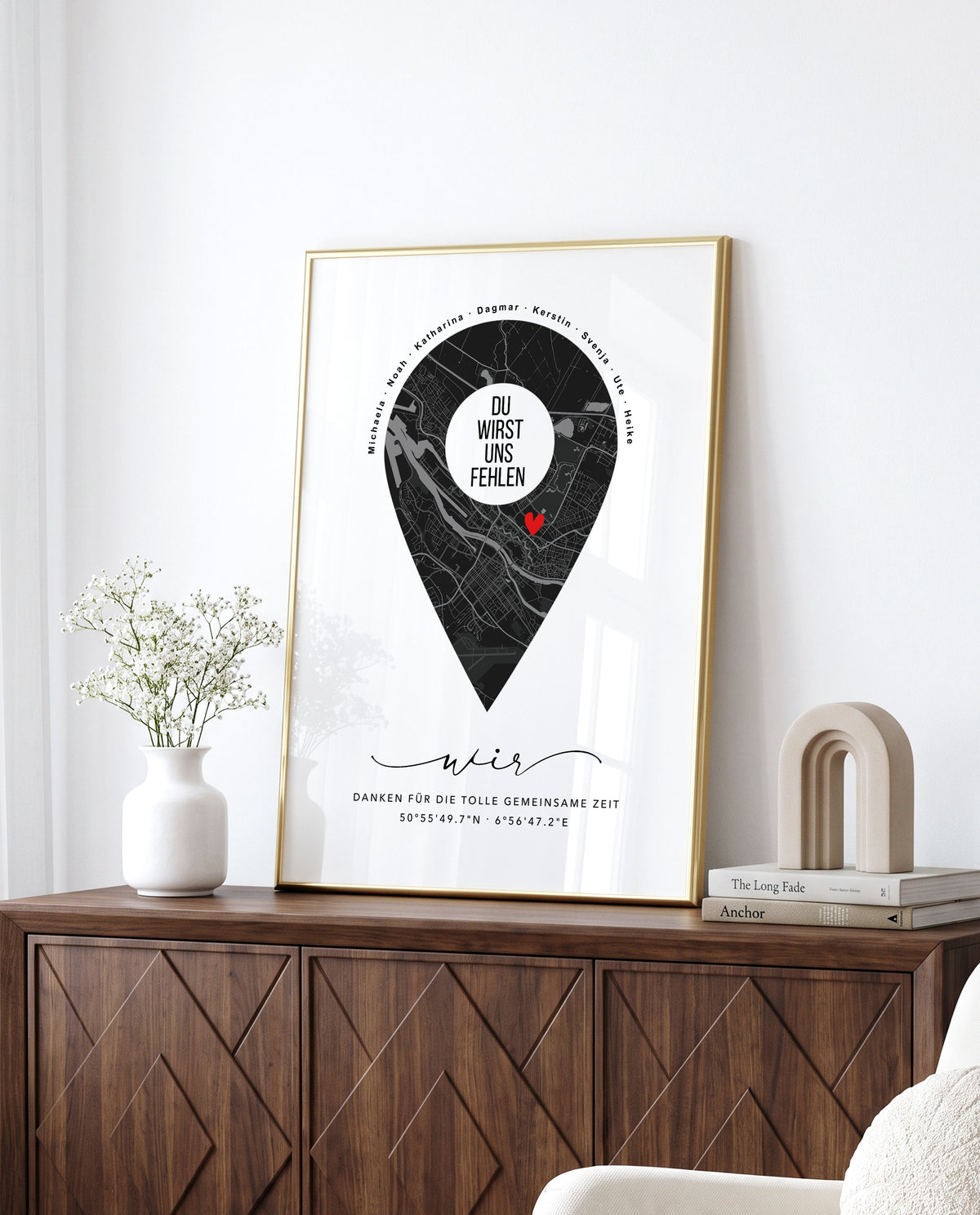 Geschenk zum Abschied Kollegin – Ruhestand, Jobwechsel, Danke