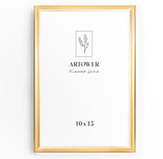 Bilderrahmen für 10 x 15 cm - Alu Gold