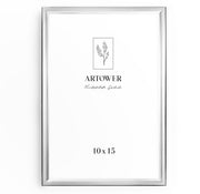 Bilderrahmen für 10 x 15 cm - Alu Silber