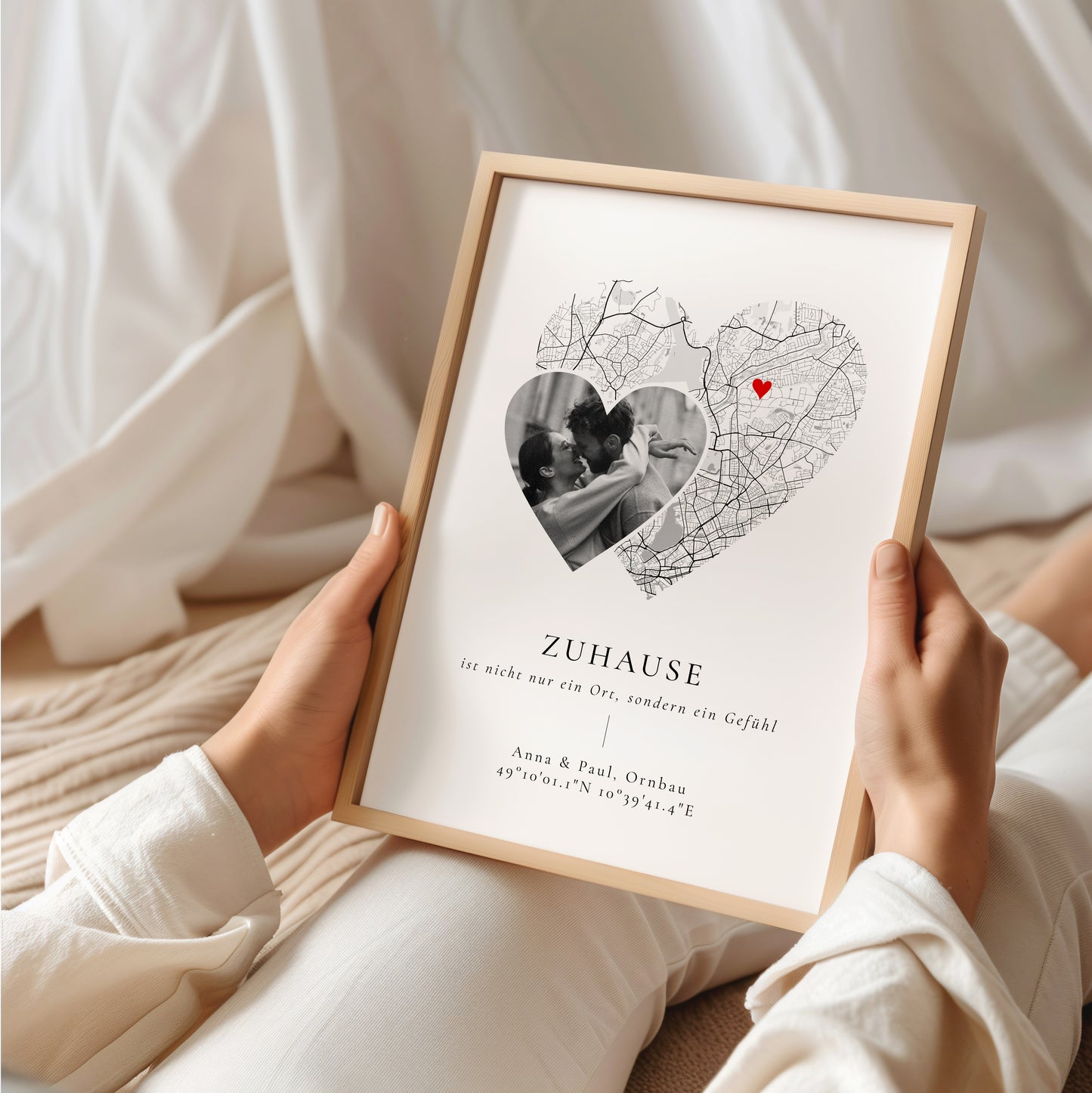 Zuhause Poster Geschenk für Partner