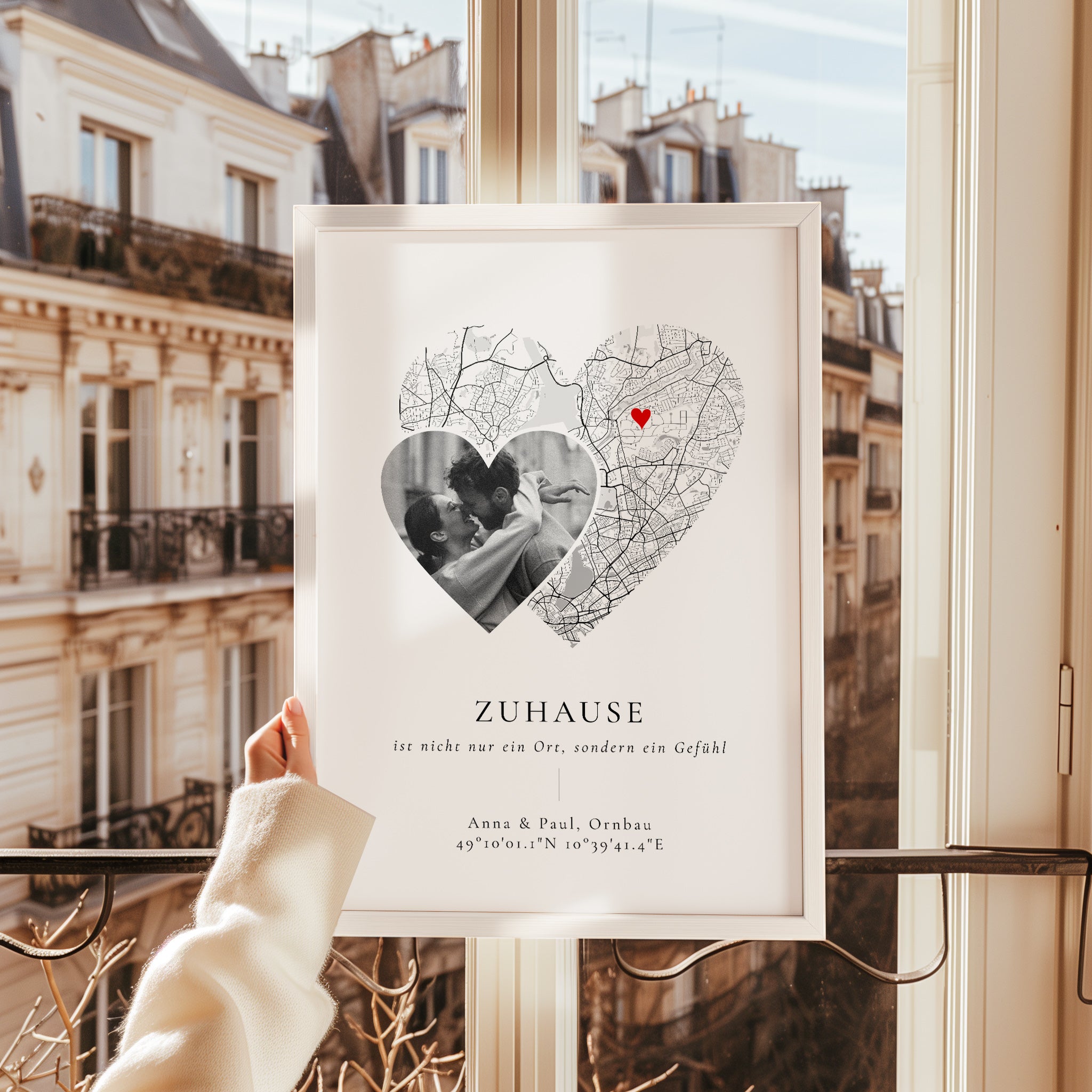 Zuhause Poster Geschenk für Partner
