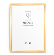 Bilderrahmen für 13 x 18 cm - Alu Gold