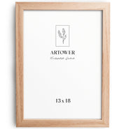 Holzrahmen für 13 x 18 cm - Natur Eiche