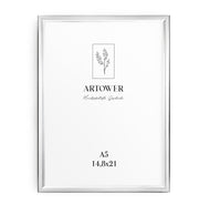Bilderrahmen für A5 (15 x 21 cm) - Alu Silber