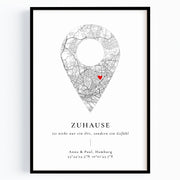 Einzugsgeschenk Zuhause Bild Pin