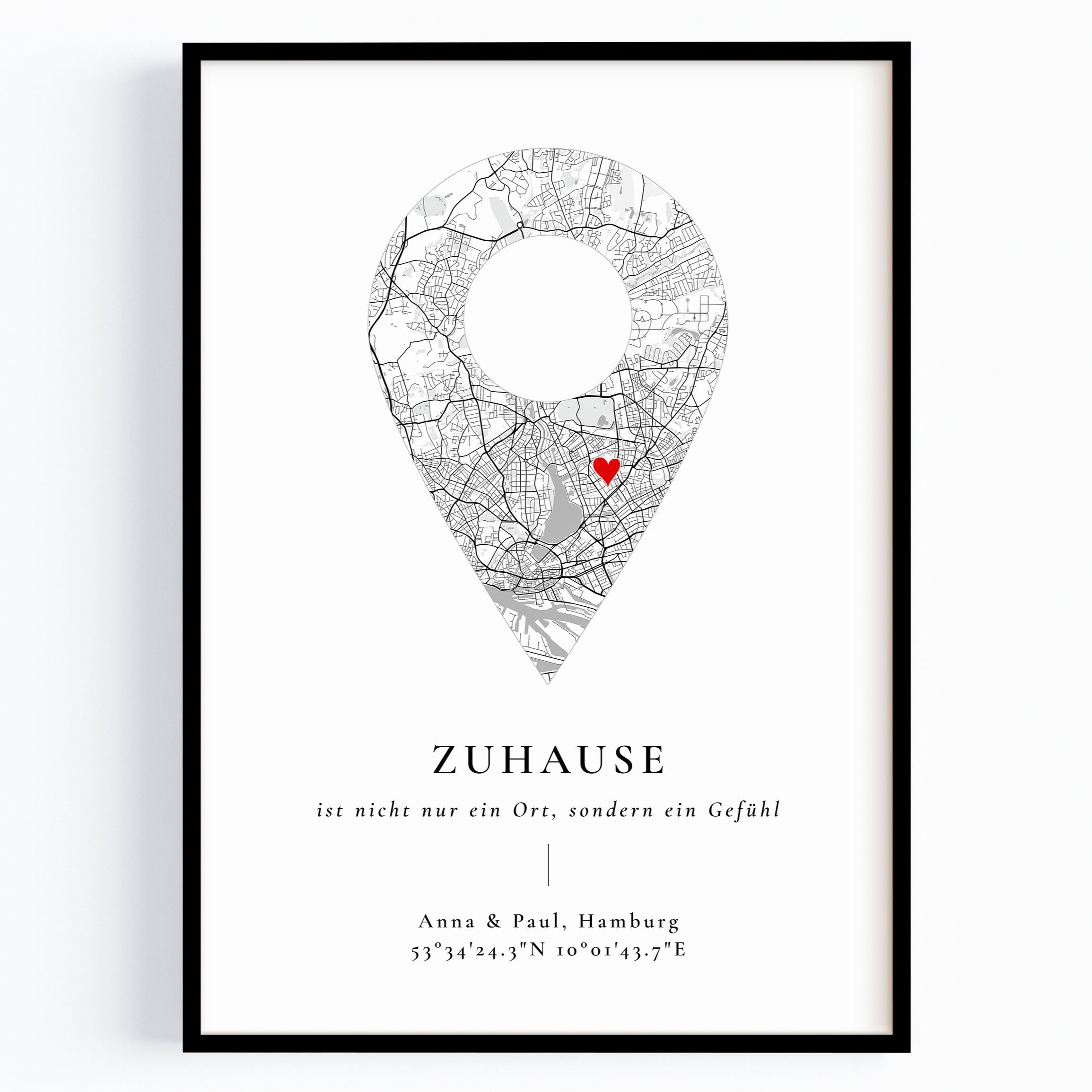 Einzugsgeschenk Zuhause Bild Pin