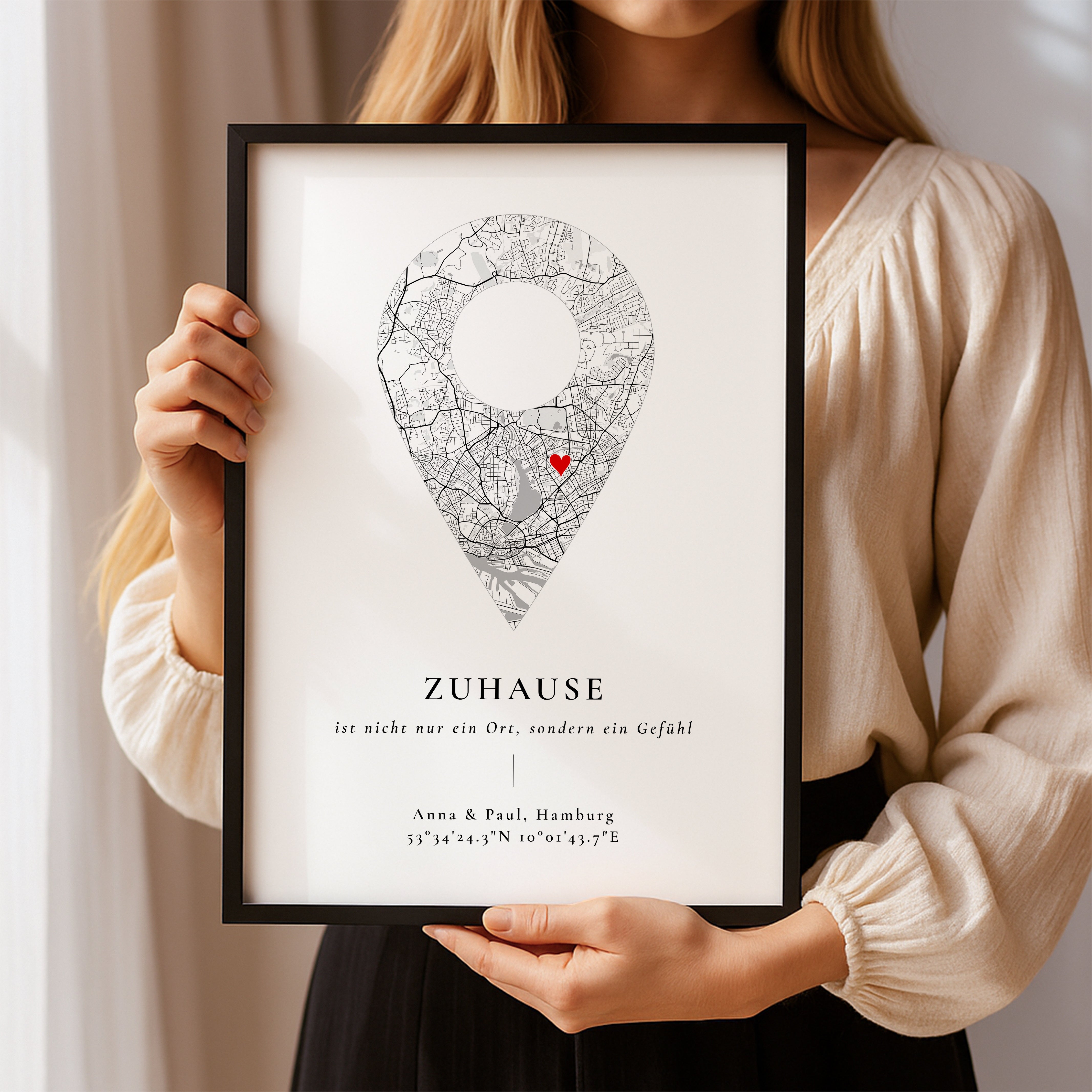 Einzugsgeschenk Zuhause Bild Pin