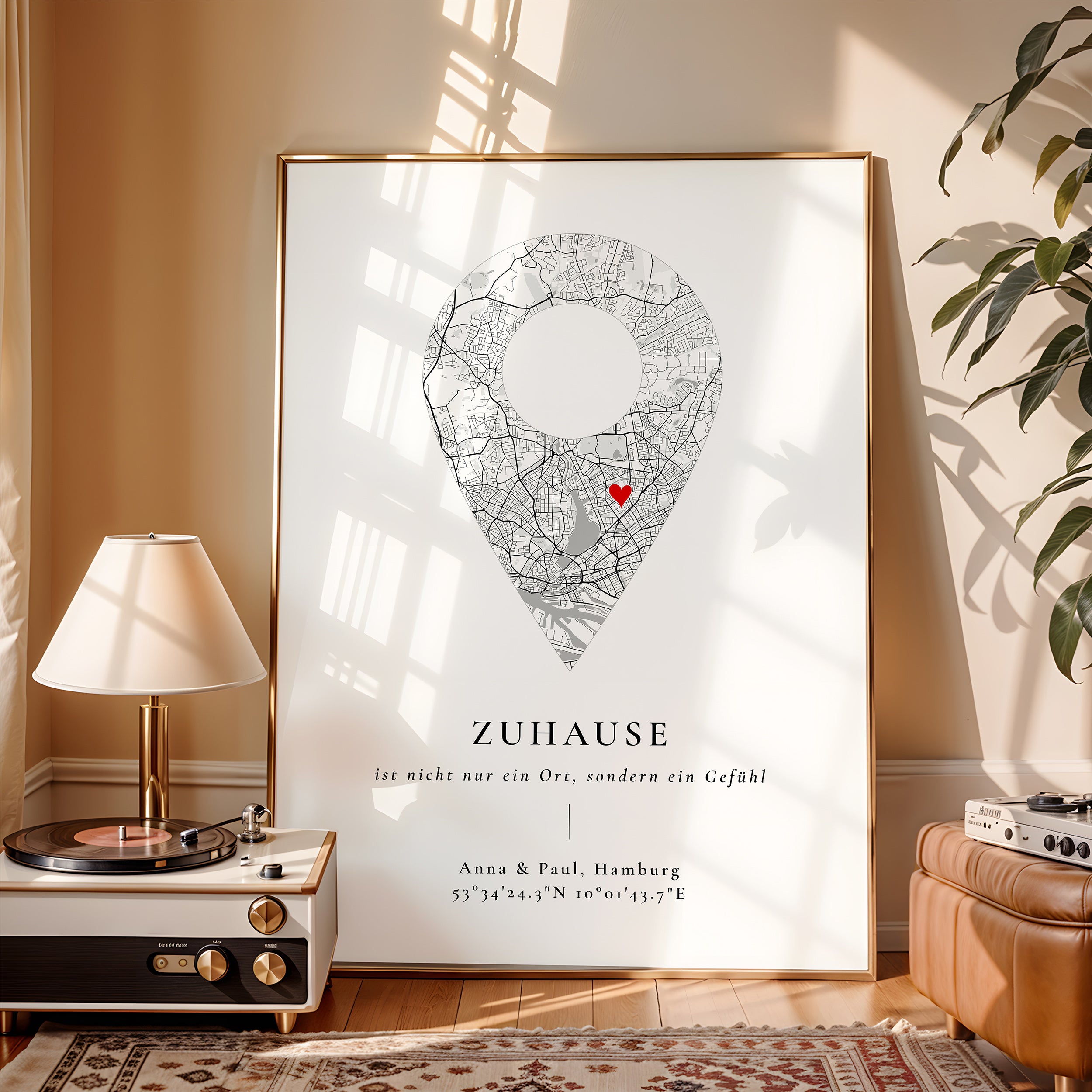 Einzugsgeschenk Zuhause Bild Pin