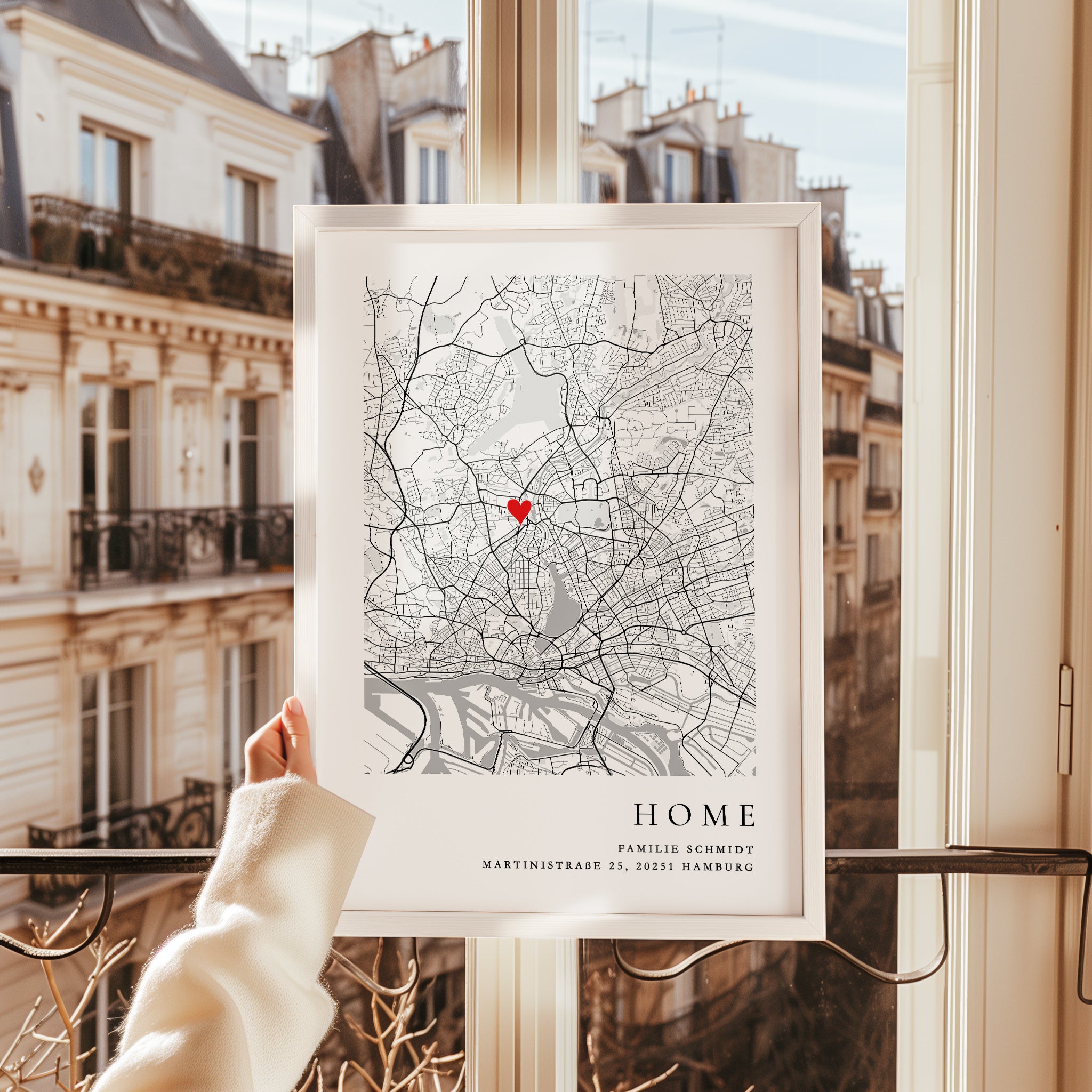 Home Poster Einzugsgeschenk Haus