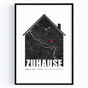Personalisiertes Geschenk Einzug Haus