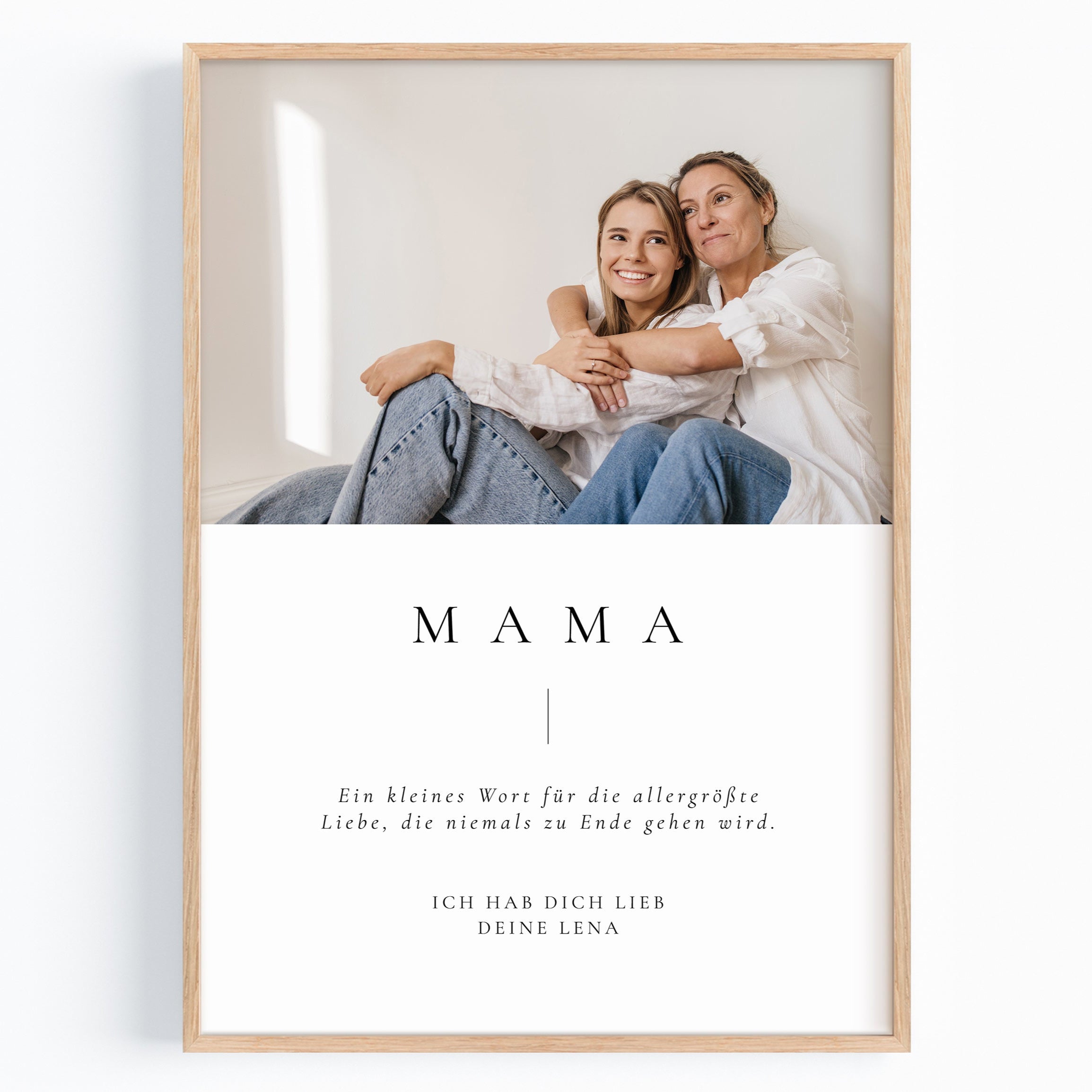 Foto Geschenk für Mama zum Muttertag