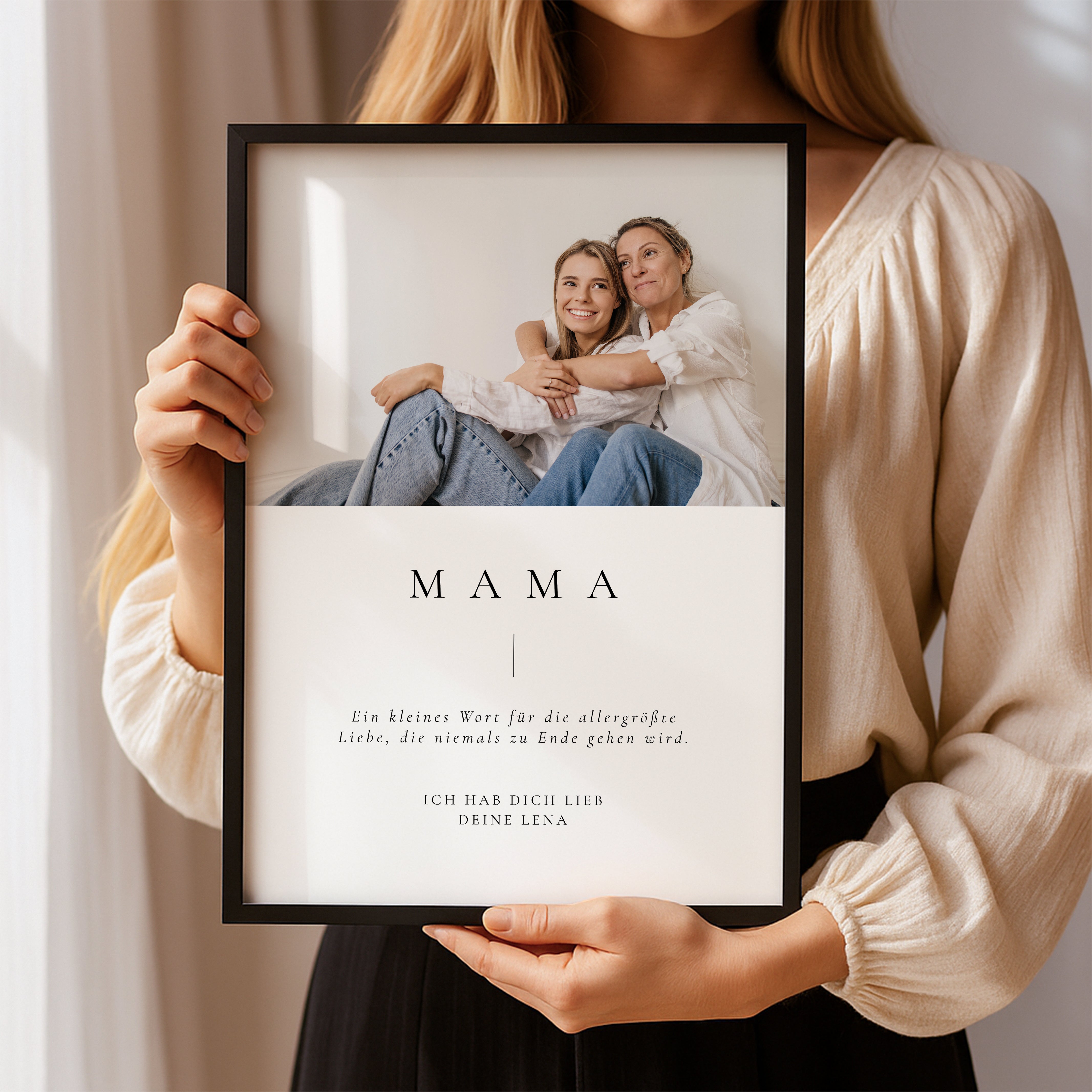 Foto Geschenk für Mama zum Muttertag