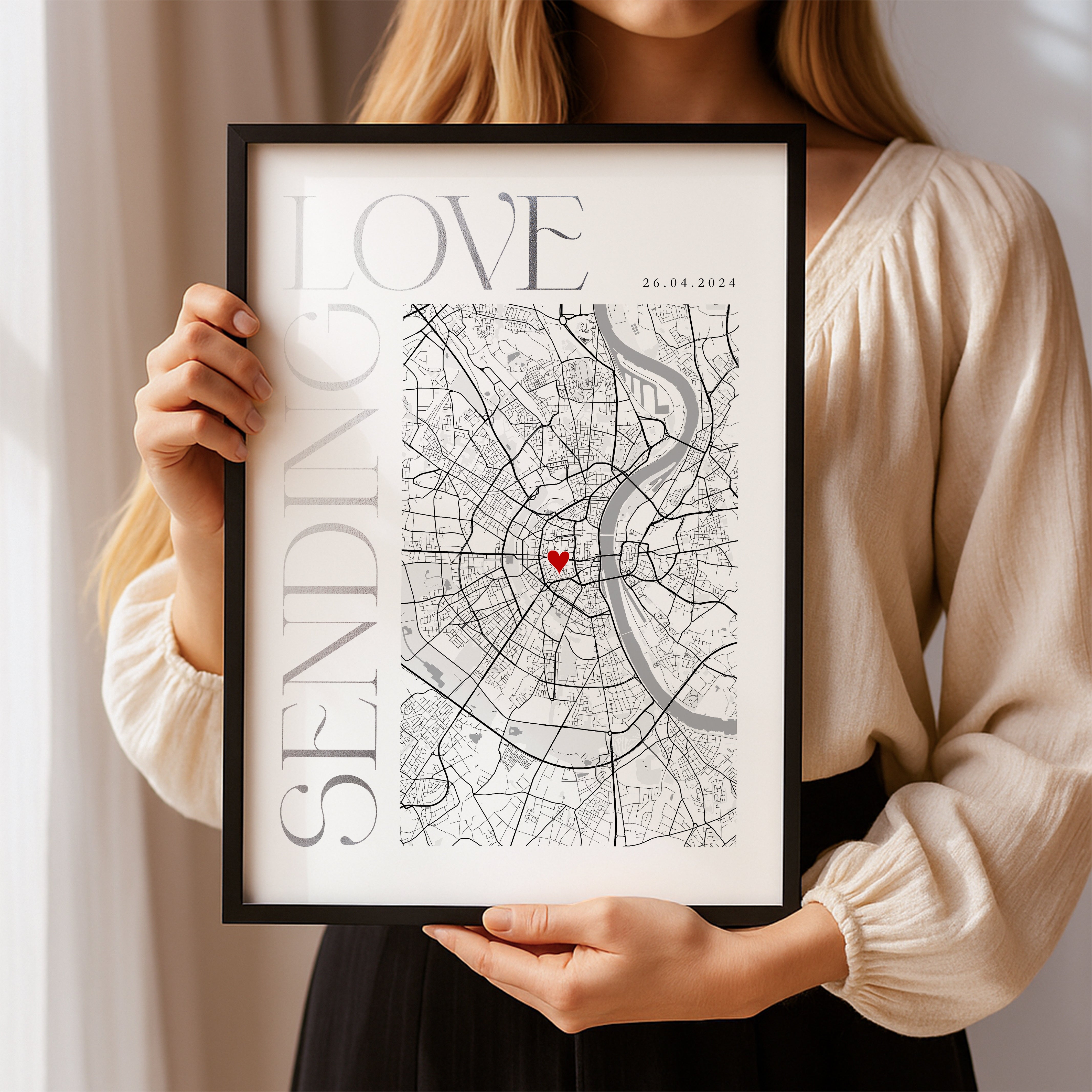 Love Bild Partner Geschenk Karte