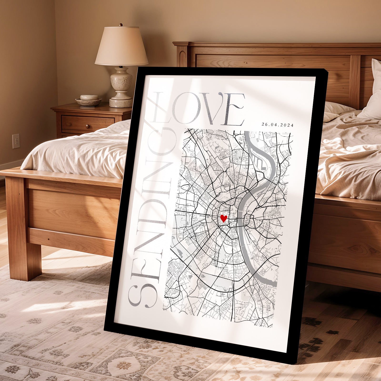 Love Bild Partner Geschenk Karte