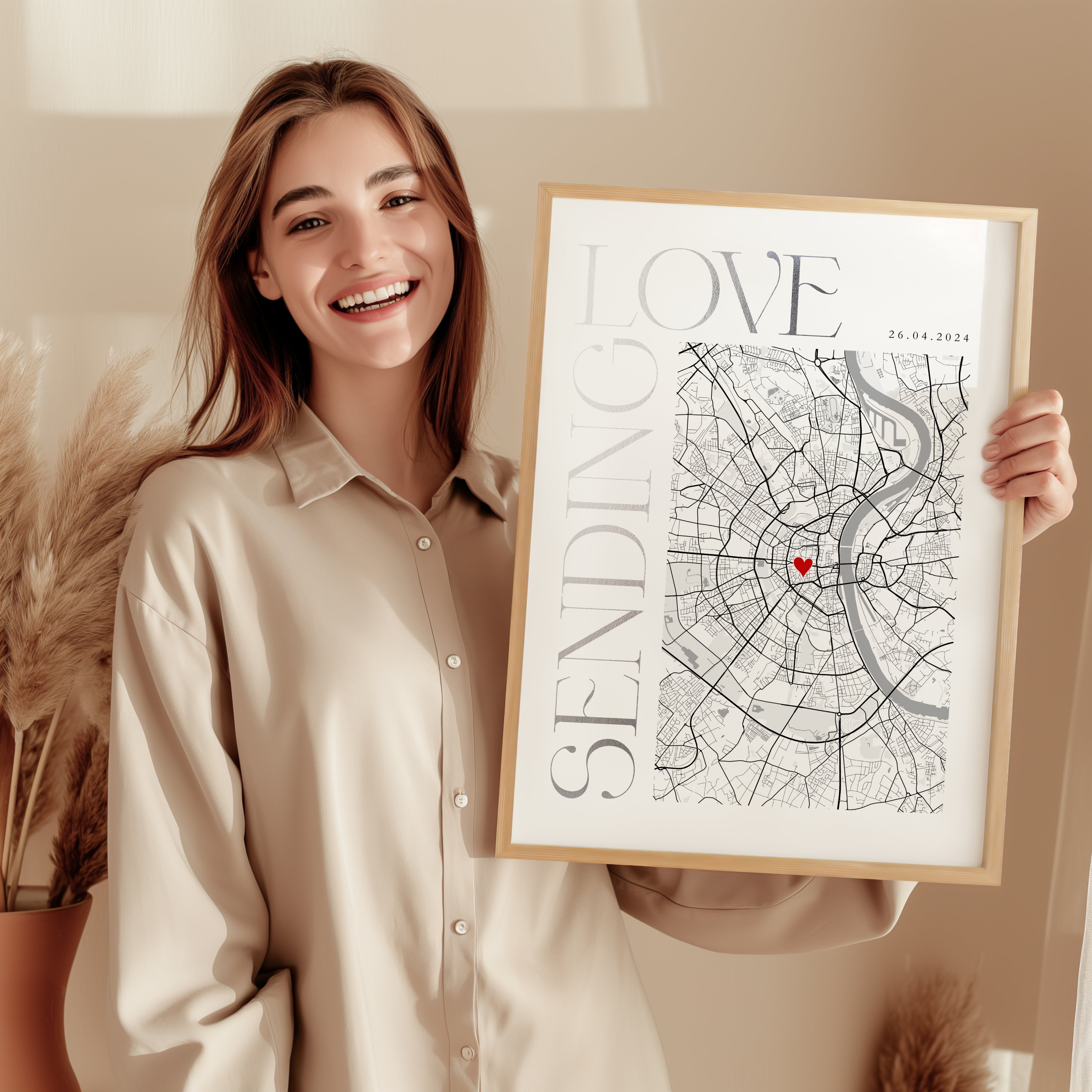 Love Bild Partner Geschenk Karte