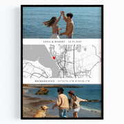 Personalisiertes Ehemann Geschenk Kartenposter