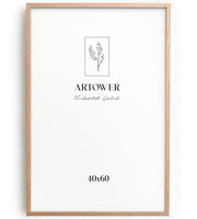 Holzrahmen für 40 x 60 cm - Natur Eiche