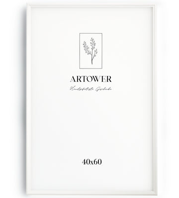 Artower® Bilderrahmen Vintage Weiß Holz Rahmen