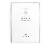 Bilderrahmen für A2 (42 x 59,4 cm) - Alu Silber
