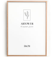 Holzrahmen für 50 x 70 cm - Natur Eiche
