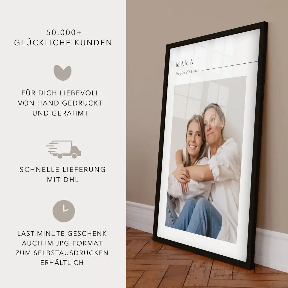 Bild Geschenk für die beste Mama der Welt