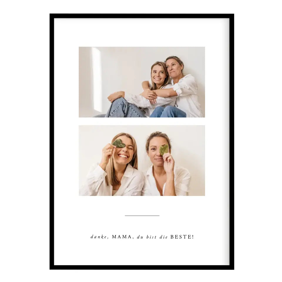 Personalisiertes Foto Geschenk für Mama