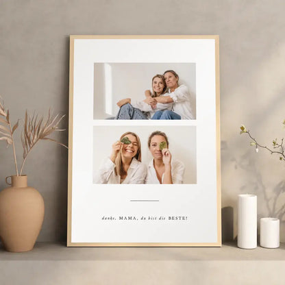 Personalisiertes Foto Geschenk für Mama