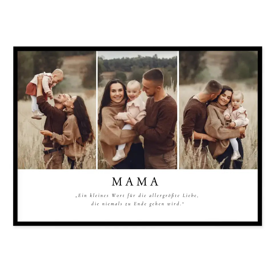 Geschenk für Mama zum Muttertag oder zum Geburtstag mit Fotos