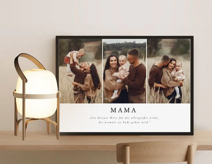 Geschenk für Mama zum Muttertag oder zum Geburtstag mit Fotos