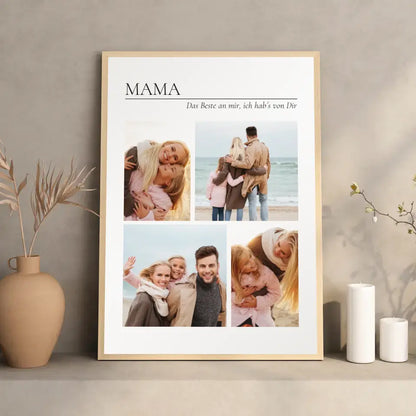 Mama Poster Geschenke für Frauen