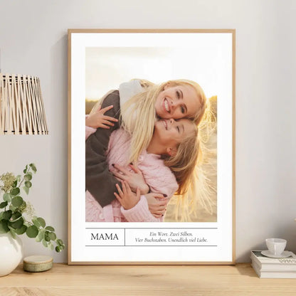 Mama Bild Definition Poster