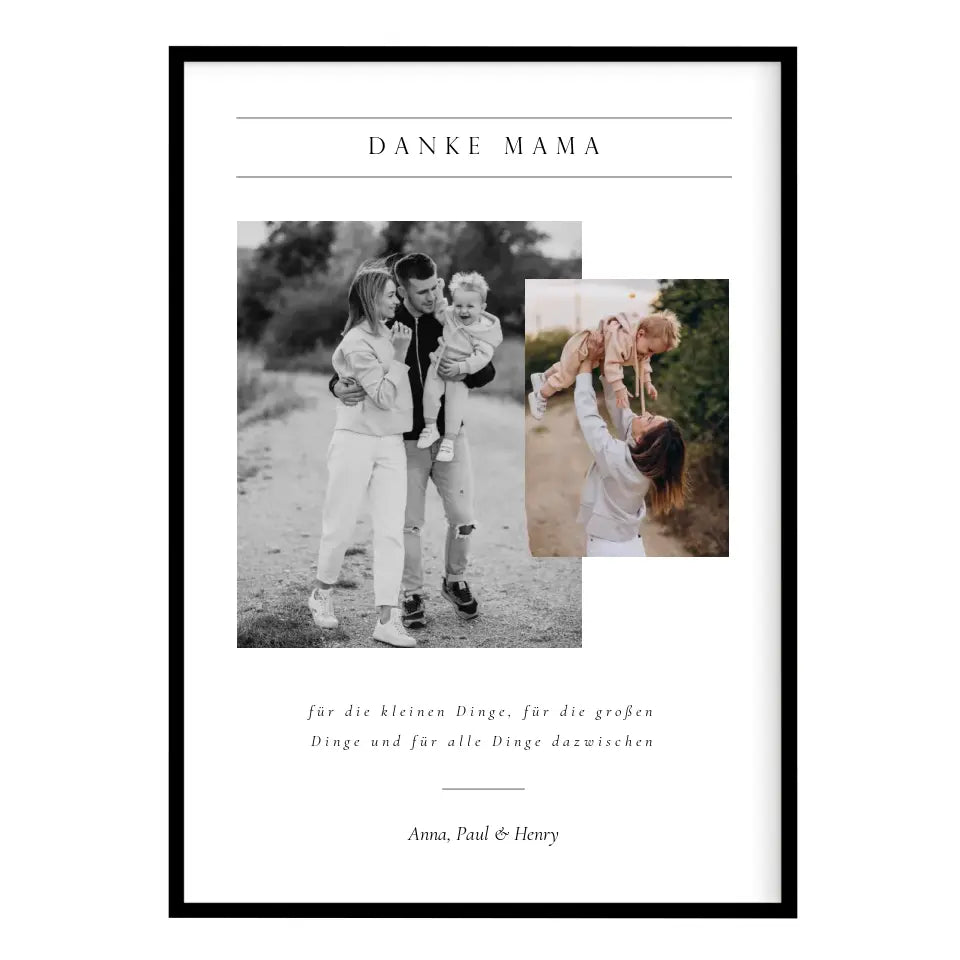 Mama Poster Muttertagsgeschenk