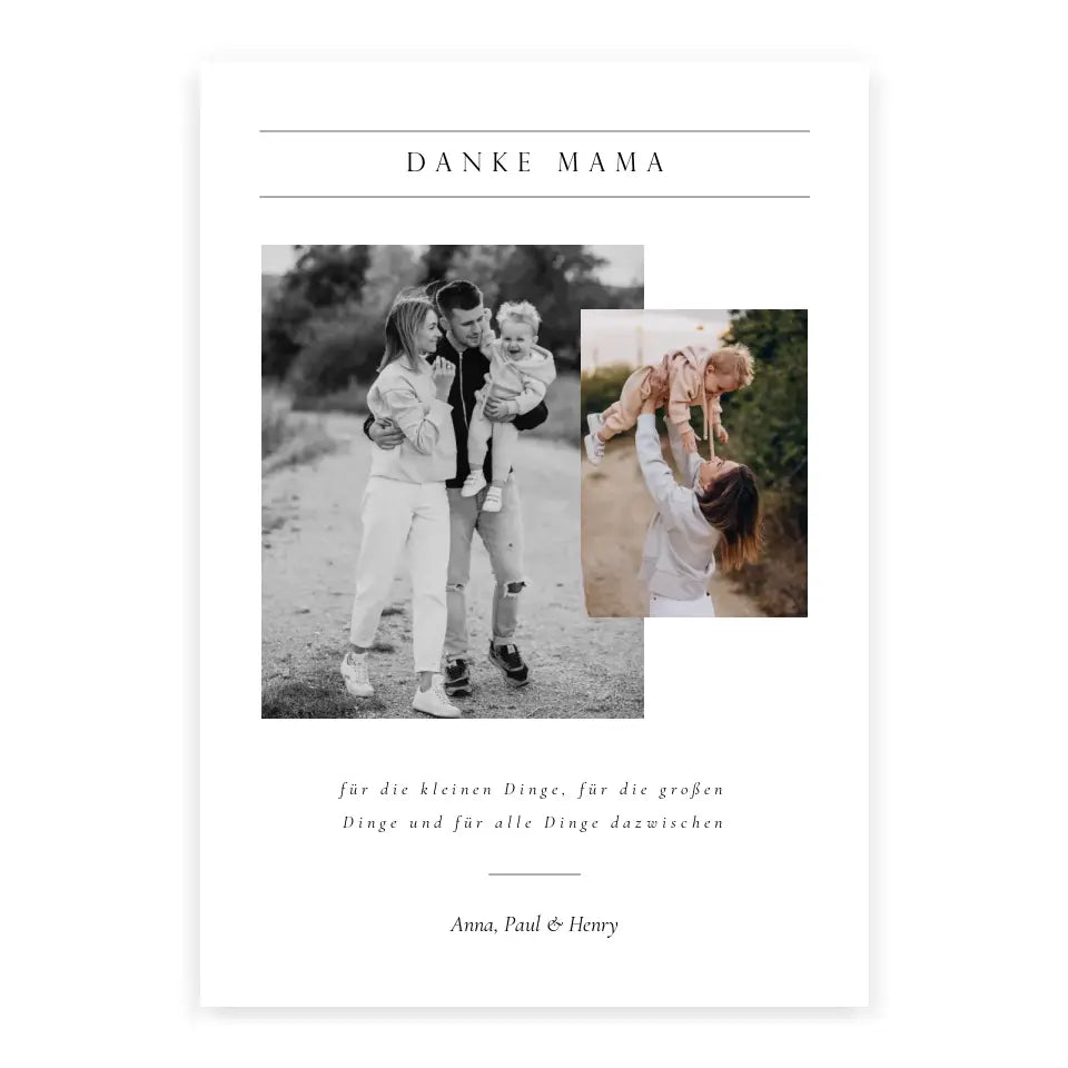 Mama Poster Muttertagsgeschenk