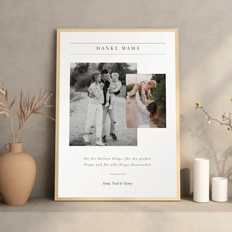 Mama Poster Muttertagsgeschenk